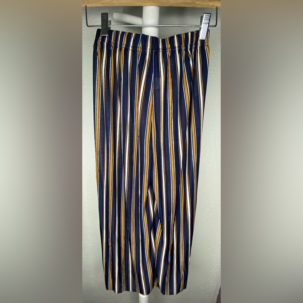 Striped Wide-Leg Pants Women’s Size One-Size - Picture 2 of 6